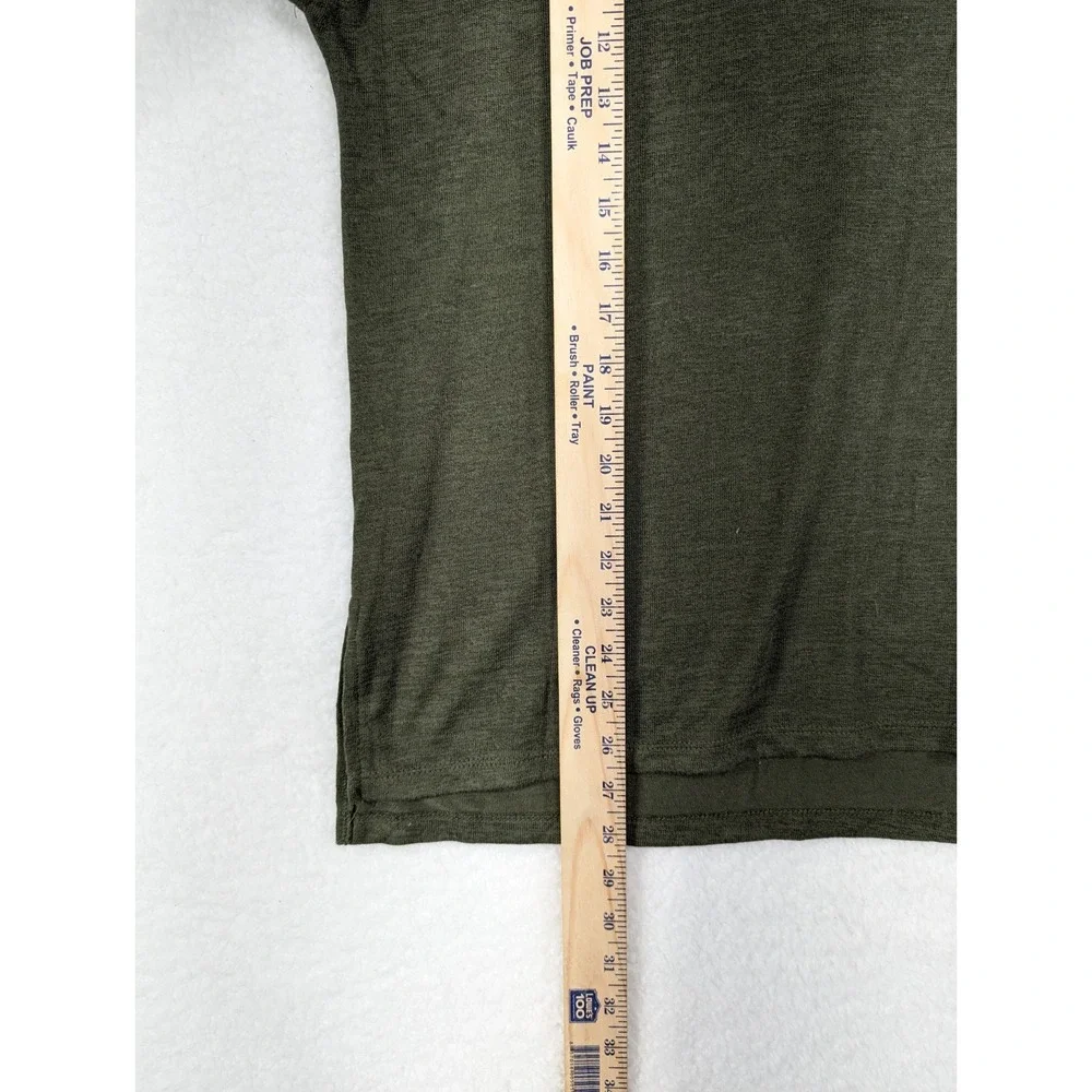 Orvis Sweater Womens Green V Neck Pullover Sleeveless Lightweight‎ L